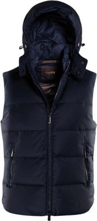 Moorer Jassen - Heren - Bodywarmers - Blauw - M - Jassen
