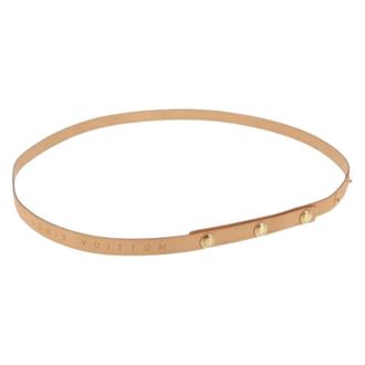Louis Vuitton Pre-owned Vintage Belt - female - Louis Vuitton Vintage - Vintage Belts - Beige - ONE SIZE - Pre-owned