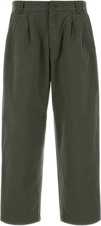 Carhartt Work in Progress Carhartt Wip Olive Green Cotton Marv Pant