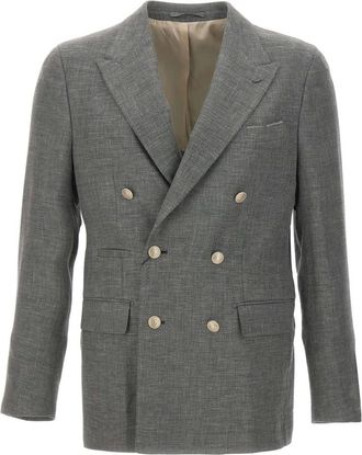 Eleventy Hombre, Trajes, Gris, Talla: L