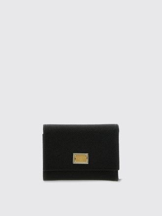 Dolce & Gabbana Portacarte di credito Dolce & Gabbana in pelle a grana