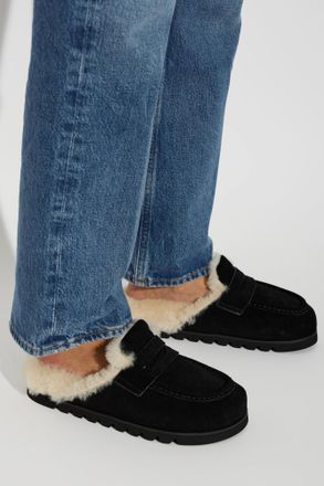 Naked Wolfe Corded Mules, Womens, Black