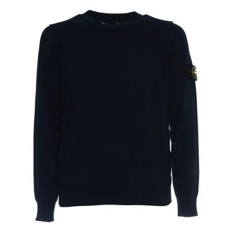 Stone Island Uomo, Maglie, Blu, M, new