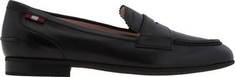 Bally Dielle Lambskin Penny Loafers, Brand Size 35 ( US Size 4.5 )