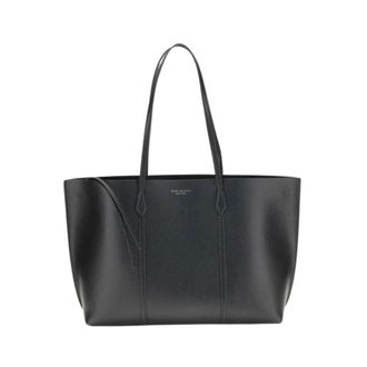Tory Burch Tory Burch, Tote Bags, female, Black, Size: ONE SIZE Perry Triple Compartment Tote