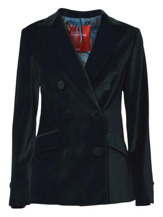 Merci double-breasted blazer - women - Fabric - 40 - Green