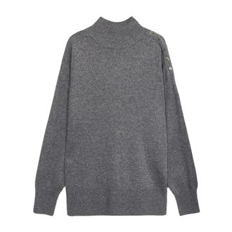 Oltre Dames, Truien, Grijs, Maat: 2Xl/3Xl Kasjmier