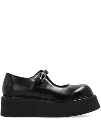 Moschino Leren Mary Jane schoenen - Zwart