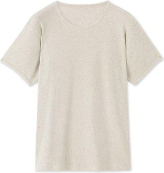Fortela Courtney Cotton Linen Rib T-Shirt in Garza at Nordstrom, Size X-Small