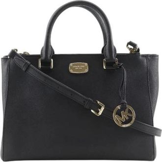 Michael Kors Pre-owned Handbags, female, Black, Size: ONE SIZE Pre-owned Leather Handbag