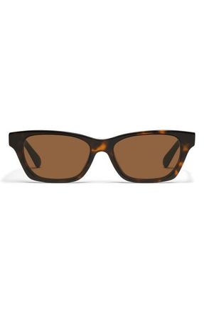 Quay In the City 55mm Square Sunglasses in Dark Tort/Brown at Nordstrom