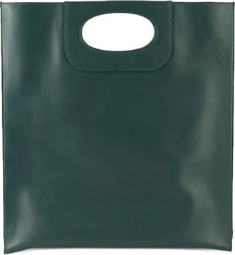 Gherardini Borsa a mano con dettaglio cut-out - Verde