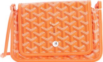 Goyard Plumet Clutch Wallet Coated Canvas