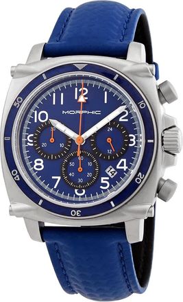 Morphic M83 Series Chronograph Quartz Blue Dial Mens Watch MPH8305