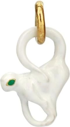 Bottega Veneta Monkey Jewelry Charm White