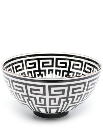 Ginori 1735 Labirinto Nero bowl 11 cm - unisex - ceramic - One Size - Black