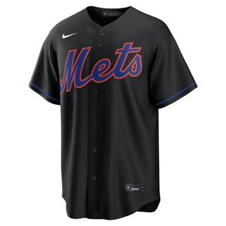 Nike Francisco Lindor New York Mets Nike Mens MLB Replica Jersey in Black | RP26NMA1NM9-5HL