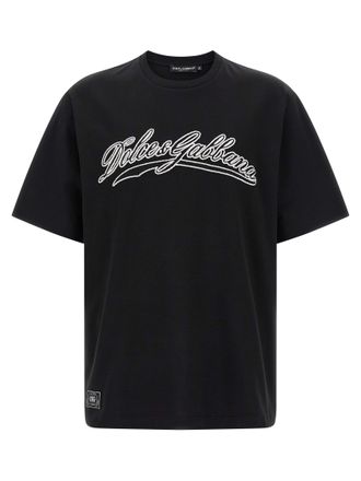 Dolce & Gabbana Bicolor Cotton Mens T-Shirt