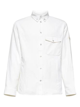 Moncler x FRGMT katoenen overhemd met opgestikte zak - Wit