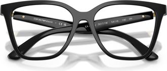 Emporio Armani 0ea4254u Bold Square Frame Eyeglasses with Glossy Finish