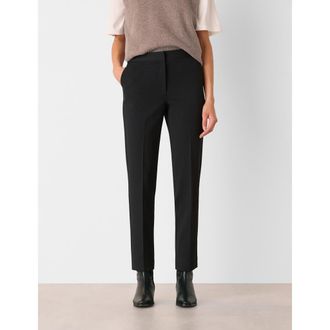 Whistles Lily Cigarette Trouser in Black at Nordstrom, Size 10