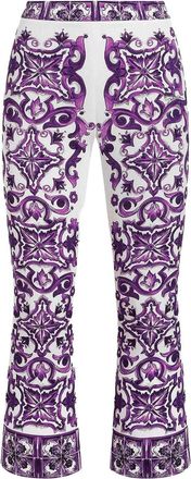 Dolce & Gabbana Majolica-Print Pants
