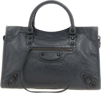Balenciaga Black Le City Medium Satchel