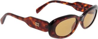 Miu Miu Gafas de sol - Accessories - Mujer - Marr&oacute;n - ONE SIZE
