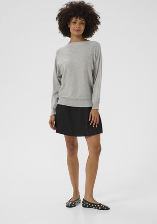 Culture Pullover CUannemarie Oversize fit light grey