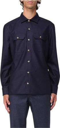 Brunello Cucinelli Hombre, Camisas, Azul, Talla: M