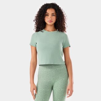 Tavi Ribbed Tee in Sage at Nordstrom, Size X-Small