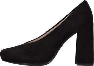 Unisa With Heel - Dames - Pumps - Zwart - 41 EU - Leer - Schoenen