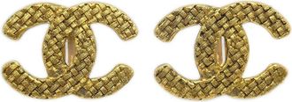 Chanel Orecchini a clip CC 1990-2000 - Oro