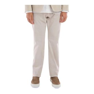 Eden Park Jeans, Heren, Beige, W34, Denim, Regular Fit Denim Jeans