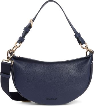 Cole Haan Elizabeth Leather Crossbody Bag in Ch Midnight Moon/Rainforest at Nordstrom Rack