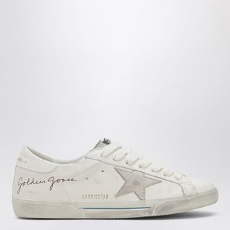 Golden Goose Super-Star white/platinum sneaker