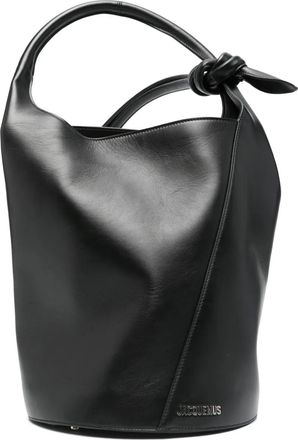 Jacquemus Borsa tote Le Petit Tourni Box - Nero