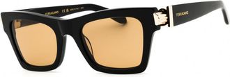 Ferragamo SF2013S 011 Black/Gold/Gold Brown