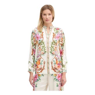 Hale Bob Dames, Blouses & Shirts, Veelkleurig, Maat: XS Zijde
