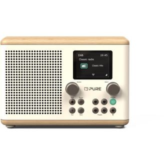 Pure Radio Digital - Pure - Classic H4 - Blanco Algod&oacute;n/roble