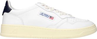 Autry Scarpe Da Ginnastica Medaglia Bassa Uomo Dalla Pelle Bianca