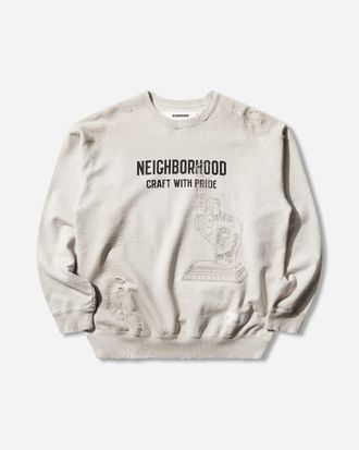 Neighborhood Men s Savage Sweatshirt Oatmeal