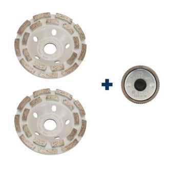 Bosch Professional Expert For Concrete - Disco De Diamante Con Tuerca De Sujeci&oacute;n R&aacute;pida Sds Click (para Hormig&oacute;n, Di&aacute;metro De 125 Mm, Accesorio Para Lijado