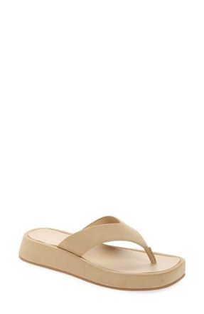 Abound Jovina Flip Flop in Beige Sand at Nordstrom Rack, Size 9.5
