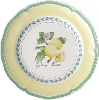 Villeroy & Boch French Garden Valence Lemon Salad Plate in White at Nordstrom