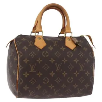 Louis Vuitton Pre-owned Handbags, female, Brown, Size: ONE SIZE Pre-owned Speedy 25 Hand Bag
