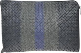 Bottega Veneta Pre-owned Portfolio etui - unisex - Vintage Clutch - Veelkleurig - ONE Size - Leer - Vintage