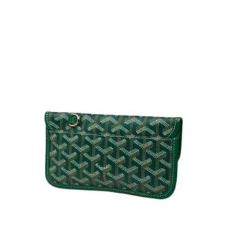 Goyard Pre-owned Saint Louis Pouch - Dames - Pre-owned - Groen - Maat: ONE Size