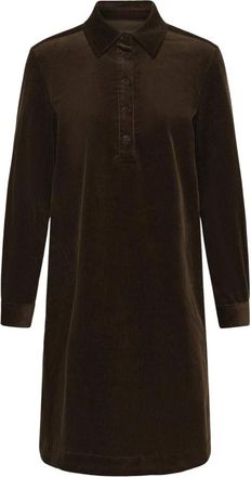 Part Two Shirt Kleedjes - Dames - Shirt Kleedjes - Bruin - 2XL - Kleedjes