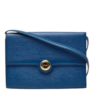 Louis Vuitton Pre-owned Cross Body Bags, female, Blue, Size: ONE SIZE Pre-owned Epi Pochette Shoulder Bag